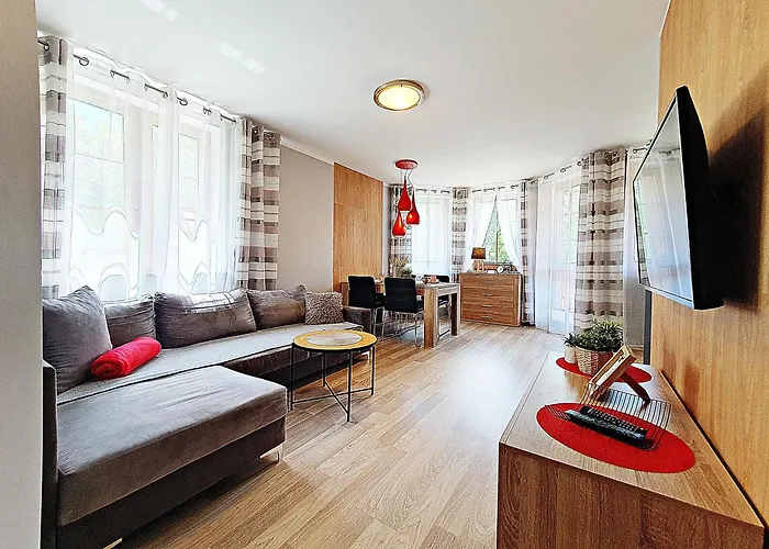 Sun&fun Parkowa Nadrzeczna 3d I 3e -blisko Centrum, Dworca Pkp W Otoczeniu Zieleni Karpacz